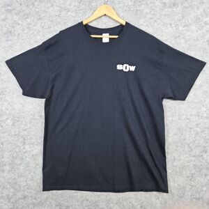 SOW Southern Outlaw Wrestling Size XL T-Shirt Black Gildan Independent Tennessee